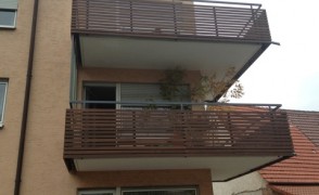 Balkonverkleidung Parallelogramm Thermoesche